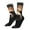 2 Black-2, variant on Urban Bear With Headphones Print Adult Socks for Men & Women,Calf Socks, Ankle Socks,Boots Socks,Breathable Casual Sock,Unisex Crew Socks