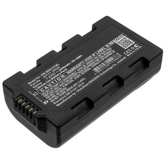 Replacement Battery for Sokkia Juniper Mesa Field,Topcon Tesla,20545, 61117,3400mAh/7.4V