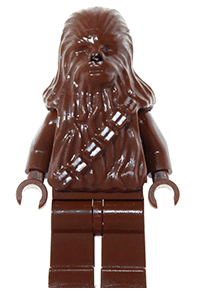LEGO Star Wars Chewbacca - Brown Minifigure - Walmart.com - Walmart.com