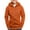 Orange, variant on Boys Fleece Hoodie Full Zip Hooded Sweatshirts Teen Girls Slim Fit Jacket Long Sleeve Warm Outerwear with Zipper Pockets Coat