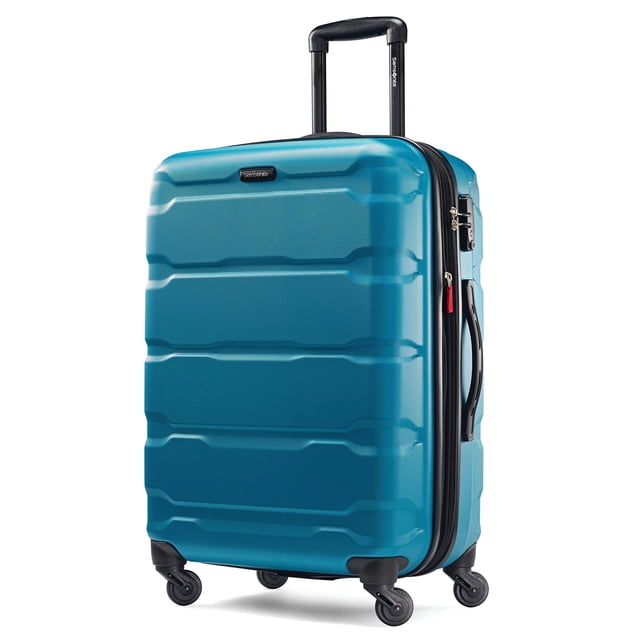 Maleta Samsonite Omni PC Hardside de 24 pulgadas, azul caribeño