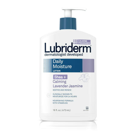 Lubriderm Daily Moisture Lotion with Shea Butter, 16 fl.