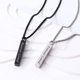 thumbnail image 3 of Urn Necklace For Ashes Mens Chain Necklace Urn Pendants For Ashes Silver Black Cube Urns For Human Ashes Memorial Cremation Urn Locket Keepsake Urn Je, 3 of 3
