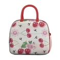 thumbnail image 2 of Lunch Bag Lunch Box for Women Reusable Insulated Lunch Bags,Water-Resistant Cherry Pattern Cooler Lunch Tote Bag, Large Capacity for Work Travel Picnic, 2 of 6