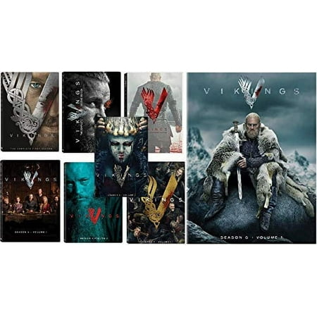 Vikings Complete Series DVD Seasons 1-6 (Season 6 is Vol. 1 ONLY)