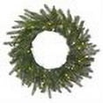 thumbnail image 2 of Vickerman 60" Dunhill Fir Artificial Christmas Wreath with 200 Warm White LED Lights, 2 of 2
