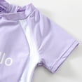 thumbnail image 4 of JFOPQVSM Children Comfortable Breathable Skin Friendly Short Sleeved Swimsuit Fashionable Printed Zipper Swimsuit, 4 of 6