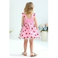 thumbnail image 3 of Tiny Cutey Toddler Girl Tulle Tutu Dress Baby Vintage Party Princess Skirt Set for 3-4T, 3 of 7