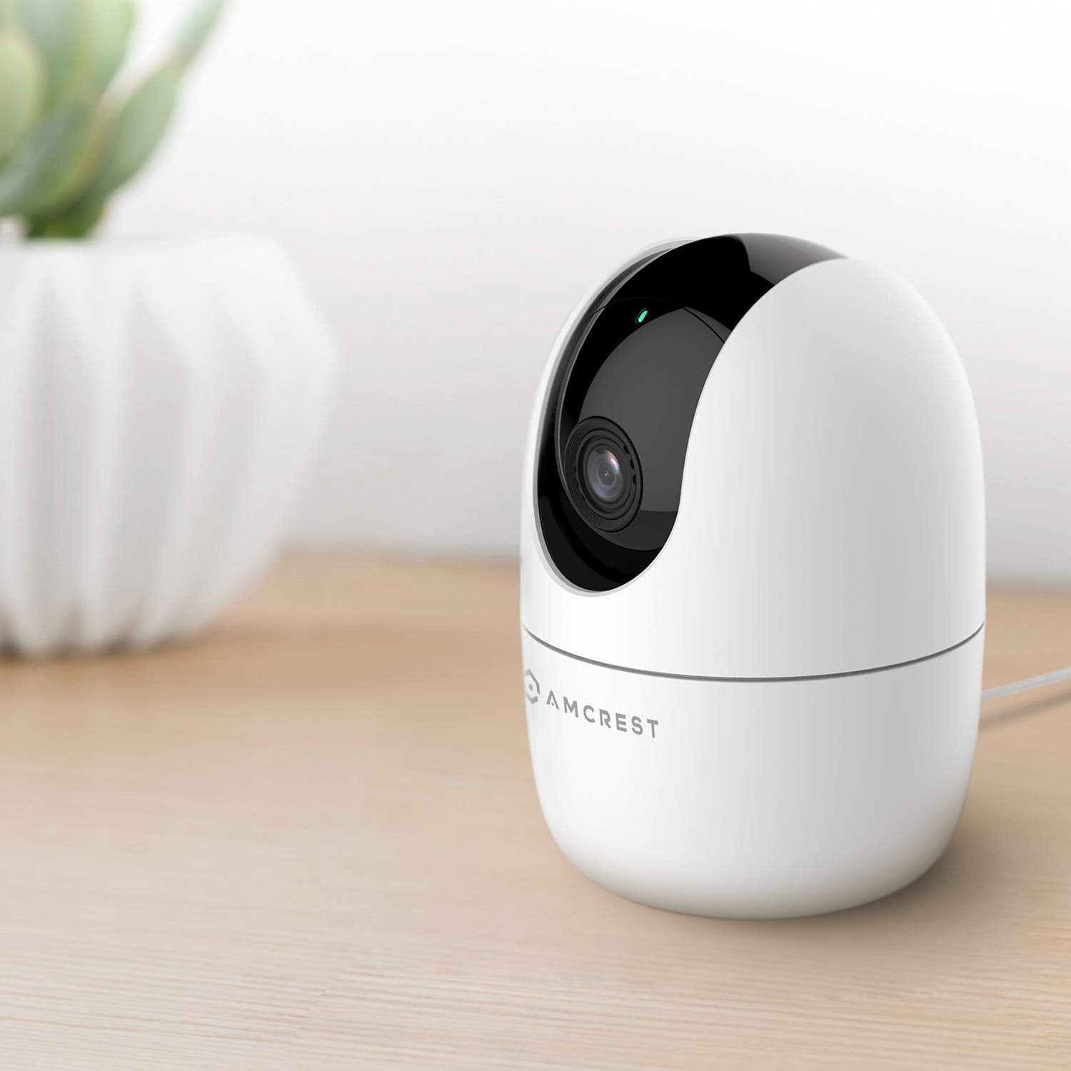 Amcrest 1080P WiFi Camera Indoor, Nanny Cam, Dog Camera, Sound & Baby Monitor, Human & Pet Detection, Motion-Tracking, w/ 2-Way Audio, Phone App, Pan/Tilt Wireless IP Camera, Night Vision, Smart Home