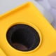 thumbnail image 5 of 1 pieza portátil de moldeo por inyección de ABS con forma cuadrada, micrófono de micrófono, logotipo de la estación de bandera (amarillo), 5 of 6