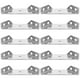 thumbnail image 1 of 10 soportes de esquina para muebles, soportes de acero inoxidable para estantes., 1 of 7