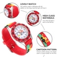 thumbnail image 2 of SHISUYAN Digital Kids Watch with Cartoon Pattern for Kids Use Red Silicone Material Adjustable Design, 2 of 8