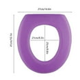 thumbnail image 3 of Waterproof Soft Toilet Seat, 1*Toilet Seat, FNGZ Toilet Seat Cushion Soft Toilet Seat Cover Warm Soft Pad for Bathroom Toilet New, 3 of 4