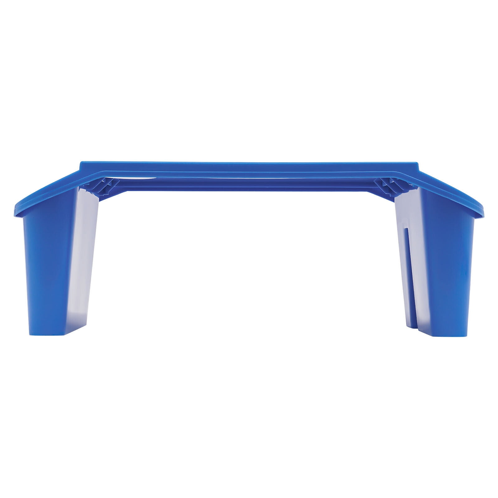 6Pcs Kids Lap Desk Tray, Plastic Breakfast Laptop Trays with Side Pockets, Portable Lap Bed Table for Writing Eating Game Classroom (Blue)