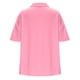 thumbnail image 4 of Camisas de Manga Corta para las Mujeres Casual Cuello en V Sólido, Mezcla de Algodón Moda de Verano Blusa Superior, 4 of 8