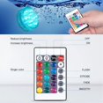 thumbnail image 4 of Pack Submersible LED Lights Battery Powered, Waterproof Multi-Color Changing Lights for Swimming Pool, Vase, Spa, Aquarium, Pond, Hot Tub, Decoration, Party, 4 of 5