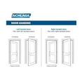 thumbnail image 4 of Schlage Lock Company F60 CEN 625 ORB Schlage Century Front Entry Orbit Interior Handleset, Bright Chrome, 4 of 4