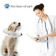thumbnail image 6 of Protective Inflatable Collar, Dog Cones for Large Dogs to Stop Licking, Soft Cone for Dogs After Surgery (Grey) - S, 6 of 7