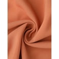 thumbnail image 5 of Agnes Orinda Women's Plus Size Tops Tassel Flutter Self Tie V Neck 3/4 Sleeve Blouses 4X Orange, 5 of 6
