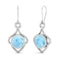 thumbnail image 2 of Boucles d'Oreilles de Fiançailles pour Femmes en Argent Sterling 925 Rondes 6mm, 2 of 4