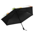 thumbnail image 5 of Compact Sun Umbrella Windproof Travel Umbrellas for Rain Strong Portable UV Protection Car Mountain Sun Tree Rainbow, 5 of 8