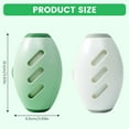 thumbnail image 5 of Reusable Silicone Lint Roller, 2025 Upgraded Washable Sticky Roller for Pet Hair & Dust, Portable Home and Travel Lint Roller for Clothes & Furniture( Gray+Green), 5 of 5