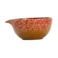 thumbnail image 3 of Cuenco de Matcha, accesorios para la del té japonés, utensilios, regalo para el hogar para amantes del matcha, amigos y familiares, cerámica Rojo moteado, 3 of 8
