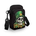 thumbnail image 3 of HELLHERO Skull and Skull Coin Design Shoulder Bags Polyester with Shoulder Strap Underarm Shoulder Bag for Travel, 3 of 10