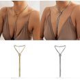 thumbnail image 3 of Collar con dije Yashi de acero inoxidable que se puede abrir Plata 49593, 3 of 3