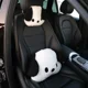 thumbnail image 3 of Sanrioed Pochacco-cojín Lumbar de felpa para coche, almohada Kawaii para el cuello, bonito cojín para asiento de coche, funda para volante, 3 of 5