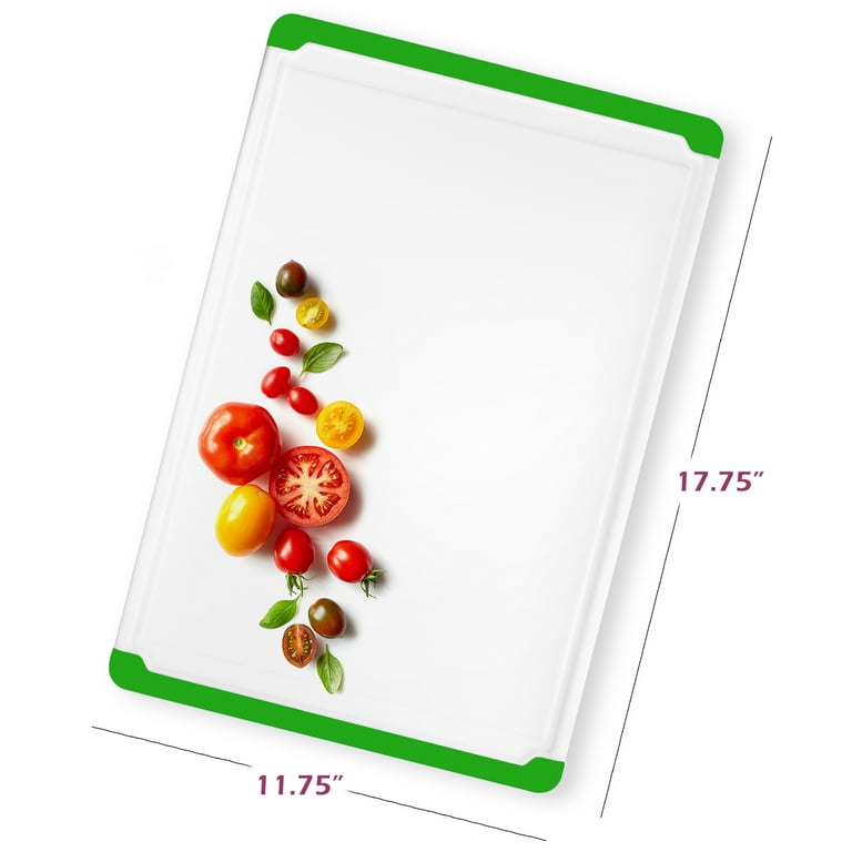 Large Plastic Cutting Board With Drip Grooves