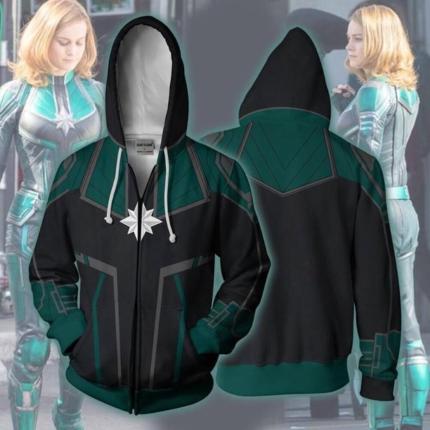 Marvel Capitán Cosplay Sudadera con capucha para hombres y mujeres Abrigos de manga larga Iron Prowling Spider-Man Far From Home Sudadera 3D xuanjing unisex