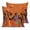 orange, variant on 26x26 Pillow Covers Set of 2, Black Orange Girls Boho Throw Pillow Covers Decorative Couch Cushion Case, Retro Ethnic Abstract Art Microfiber Square Pillowcases for Bedroom Car Living Room