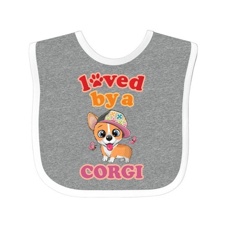 

Inktastic Corgi Dog Lover Gift Gift Baby Girl Bib