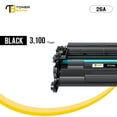 thumbnail image 4 of Toner Bank 10-Pack Compatible Toner Replacement Cartridge for HP CF226A LaserJet Pro MFP-M426dw M426fdw M426fdn Pro-M402dn M402n M402d M402dw Printer Ink Black, 4 of 6