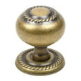 thumbnail image 5 of Saturn - Premium Hollow Brass, Knob/Backplate, 1-1/4" dia. Dull Satin Nickel, 5 of 5