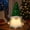 Green, variant on Lighted Sequin Christmas Gnome, Glowing Beard Faceless Nordic Tomte Figure, Striped Arm Holiday Tabletop Decor, Festive Winter Accent for Mantel, Shelf, Bedroom, Party