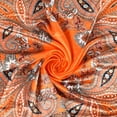 thumbnail image 4 of Mqqzkk Scarves for Women Lightweight Fashion Floral Printed Large Silk Scarf Long Shawl Wraps For Gift, 4 of 4