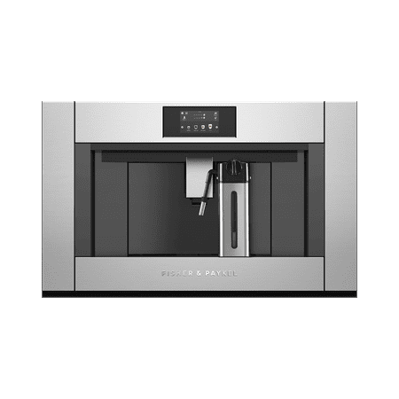 Fisher & Paykel - Single Serve Built-in Coffee Maker and Espresso Machine - Stainless Steel