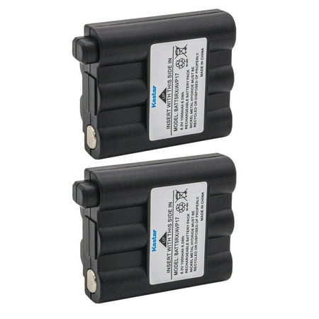 Kastar 2-Pack Nickel Metal Hydride Rechargeable Battery Compatible with Midland BATT-5RX AVP17 and Midland GXT-745 GXT745 GXT-800 GX-T808 GXT-850 GXT-881 GXT-895 GXT-900 GXT-950 GXT-991 2-Way Radio
