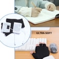 thumbnail image 4 of Guantes térmicos USB Fpxnb para hombre y mujer, 2 pares, negros y grises, 4 of 7