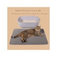 thumbnail image 2 of 1pc Eva Cat Litter Mat With Double Layers, Single Opening, Washable And Anti-scatter For Indoor Cat Owners, 2 of 4