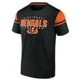 thumbnail image 2 of Men's Fanatics Black Cincinnati Bengals Old School Play Slub T-Shirt, 2 of 3