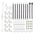 thumbnail image 1 of LED Light Home Automation Connector Kit for Strip 8 With 10mm Strip Fitting 4-Pin Types for 5050 LED Lighting 75PCS, 1 of 6