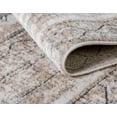 thumbnail image 6 of Rugs.com Oregon Collection Rug – 8 Ft Runner Ivory Low-Pile Rug Perfect For Hallways, Entryways, 6 of 9