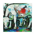 thumbnail image 3 of Cow's Abstract Tapestry - Canvas, 3 of 25