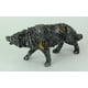 thumbnail image 2 of Everspring Import Co. Estatua de lobo de madera Steampunk mecánica con acabado plateado metálico Everspring Import Co. SF-32, 2 of 3