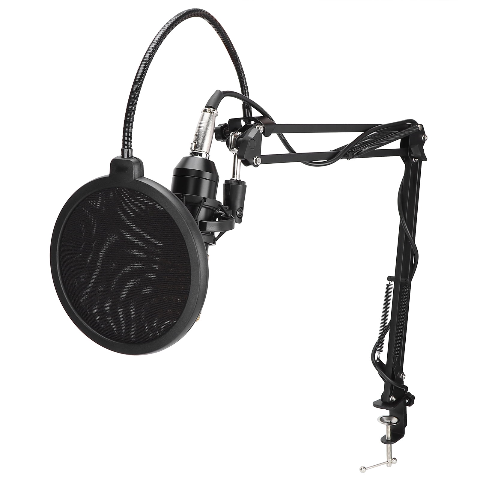 Condenser Microphone Set, Noise Reduction Microphone Shock Mount Kit