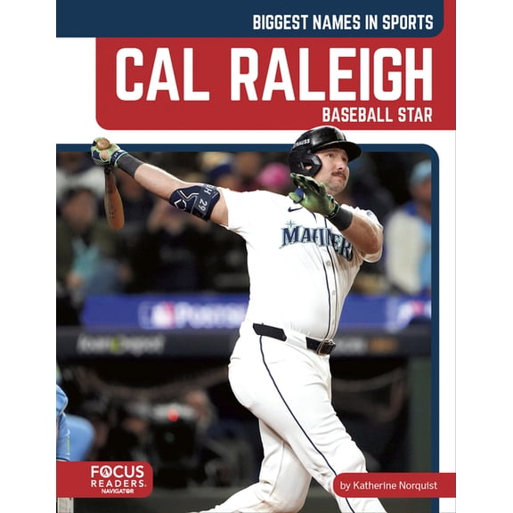 Cal Raleigh: Baseball Star, (Hardcover)