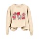 thumbnail image 1 of Gibobby Sudaderas para mujer Sudadera con capucha de manga larga con estampado de amor para el día de San Valentín, informal, a la moda para mujer (Beige, L), 1 of 3
